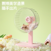 Roue d'exercice pour hamster, roulement en acier inoxydable à double axe, vente en gros directe d'usine