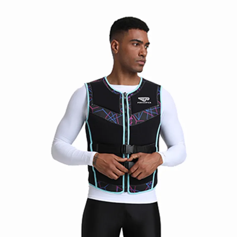 Vente en gros personnalisé adulte kayak marin gilet de sauvetage natation gilets de sauvetage gilet hommes huile de sauvetage