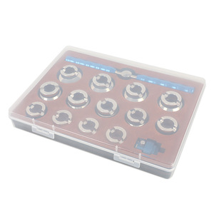 <b>Watch</b> Repair <b>Tool</b> 15 Piece Stainless Steel <b>Watch</b> Opener Disassembler Kit <b>For</b> Home <b>Watch</b> Repair Durable - Product Image 2