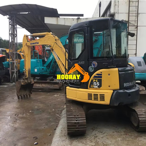 Excavadora Komatsu PC55MR Usada de Alta Calidad, 5.5 Toneladas, Motor Japonés, Componentes Principales, Modelo 2018, Cucharón de 0.2m, Potencia de 28KW, Precio Económico - Product Image 6