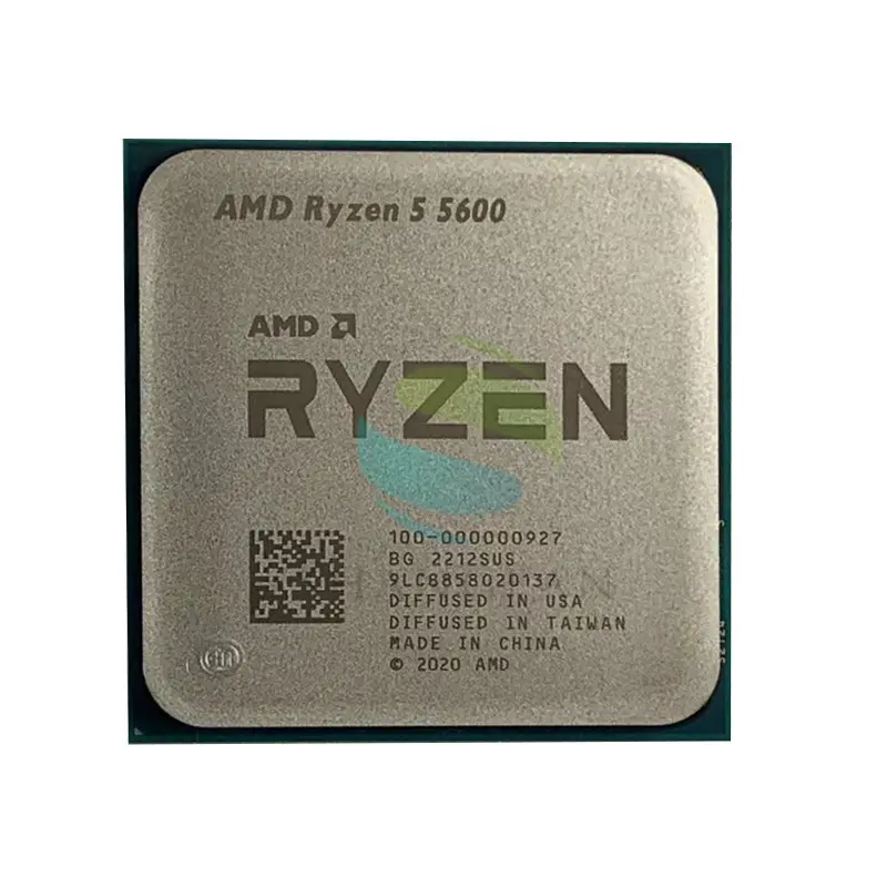 R5 5600 3.5GHz Six-Core Twelve-Thread 65W CPU Processor L3=32MB 100-000000927 Socket AM4 Used