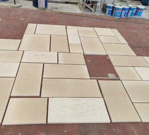 Mármol Crema de <span class=keywords><strong>Portugal</strong></span> en Oferta, Piedra Caliza Beige Moca Porto para Revestimiento de Paredes Exteriores, Proyectos de Jardinería y Paisajismo - Product Image 4