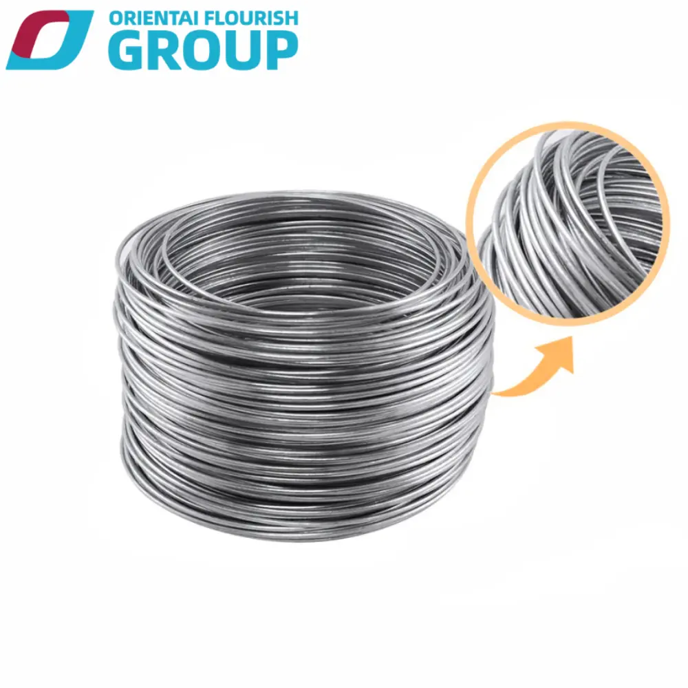 Prezzo economico fornito in fabbrica filo di ferro zincato a caldo filo tagliato filo zincato diametro 0.7 - 4mm ferro in acciaio zincato
