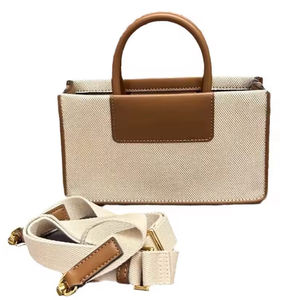 กระเป๋าผ้าแคนวาสคุณภาพสูง ความจุเยอะ พกพาสะดวก สำหรับผู้หญิง - Product Image 1