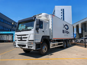 <span class=keywords><strong>Camion</strong></span> <span class=keywords><strong>frigorifique</strong></span> haute performance HOWO 6X4 10 roues 25t avec <span class=keywords><strong>hayon</strong></span> pour le transport d'aliments congelés - Product Image 3