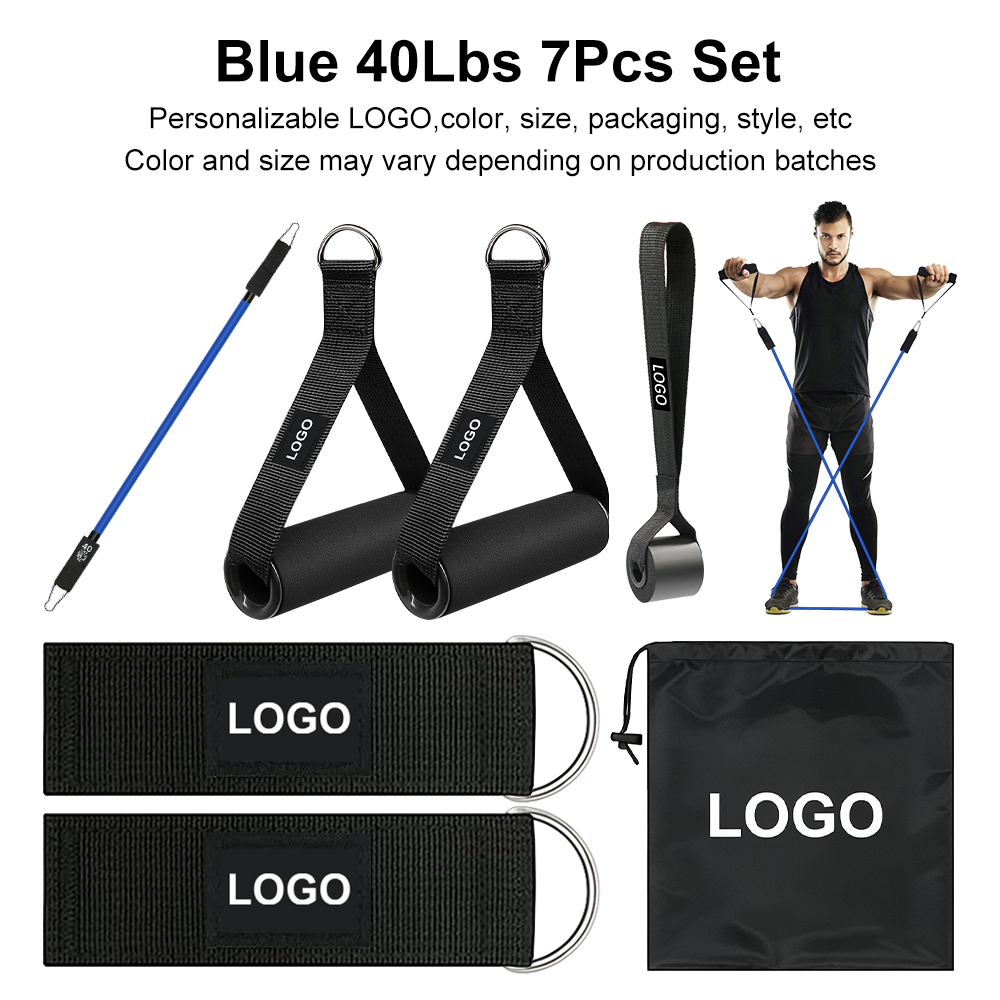 Blue 40Lbs 7Pcs Set