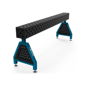 Soporte de soldadura SteelMax Trestle GPPH de 15mm de espesor, agujeros de 28mm en rejilla diagonal - Product Image 1