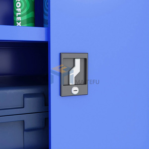 Heavy Load Metal <strong>Tool</strong> <strong>Cupboard</strong> With Inner Pegboard Adjustable Shelves For Workshop <strong>Tool</strong> Management - Product Image 6