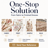 Fabricant de robes florales personnalisées pour femmes, robe maxi en viscose imprimée, robe d'été à fleurs, vêtements décontractés pour femmes, vêtements de détente, vêtements pour femmes, usine OEM ODM