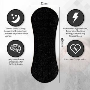 HLK Latex-free Hypoallergenic Breathable Nose Tape Plaster Stop Snoring Improves <b>Breathing</b> Nasal <b>Strips</b> Nasenstrips - Product Image 6