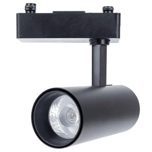 Faretto LED da binario 15W, 2 fili, colore nero; ideale per l'illuminazione di spazi commerciali e residenziali. - Product Image 1