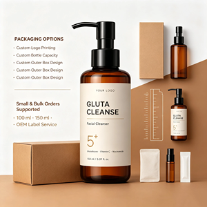 Nettoyant Visage au Glutathion, Vitamine C et Niacinamide – Soin Quotidien pour la Peau – Marque Privée OEM - Product Image 4