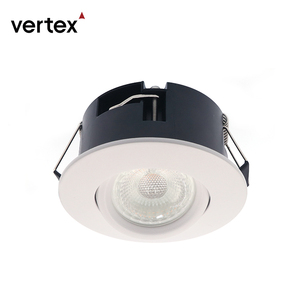 <span class=keywords><strong>Spot</strong></span> encastré LED dimmable 2700K pour toit isolé, découpe 76mm, 36V CC - Product Image 1
