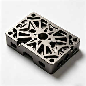 Pièces mécaniques de précision en alliage d'aluminium usinées sur commande par CNC 5 axes pour équipement d'automatisation aérospatiale - Product Image 4