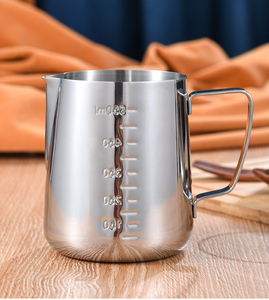 Tazza Moderna in Acciaio Inossidabile Ecologica per Milkshake, Espresso, Cappuccino, Caffè Latte Art, Varie Capacità, Uso in Caffetteria - Product Image 3