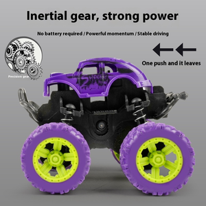 INERTIA Small 4 Car <span class=keywords><strong>promotion</strong></span> ของเล่นเทศกาลคริสต์มาสของขวัญวันเกิดเด็กหมุนได้เองป้องกันฤดูใบไม้ร่วง - Product Image 3