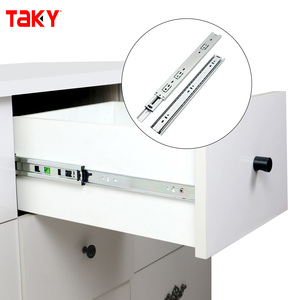 3-Fold Ball bearing bình thường Ngăn kéo trượt Kính thiên văn kênh đường sắt glides - Product Image 6