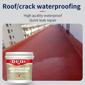 Revestimiento Impermeabilizante de Caucho Líquido para Techos y Paredes Exteriores, Materiales de Construcción de Fábrica OEM ODM - Product Image 5