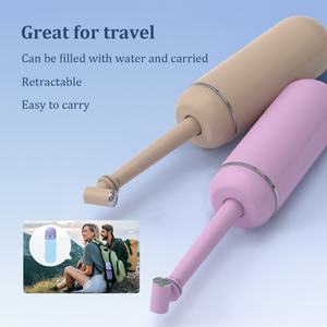 Bidé Portátil Personalizable para el Cuidado de la Higiene Personal en el Hogar, Limpiador Vaginal de PVC, Botella de Ducha de 380 ml, Certificado CE - Product Image 3