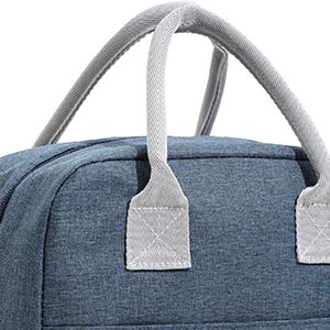 Fashion Casual <b>School</b> Student Insulated Portable Lunch <b>Bag</b> Waterproof Polyester <b>Hand</b> Carry Zipper Closure Travel - Product Image 6