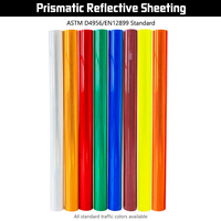 Tipo IV Visibilidad de alta intensidad Prismático HIP Pegatina reflectante imprimible Vinilo para impresión ecológica Señales de tráfico