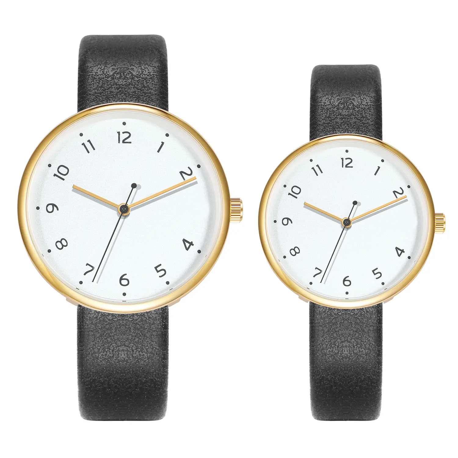 Venda Direta Da Fábrica Moda Elegante Relógio Macaron Moda Versátil Simples Senhoras Quartz Relógios De Couro Genuíno Relógio De Pulso