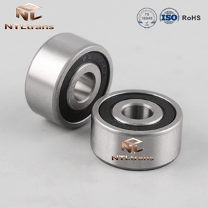 Roulement à billes à gorge profonde NTLTRANS 62200RS, utilisé pour les petits moteurs de réduction de vitesse, les galets de convoyeur et les machines de jardinage. - Product Image 1