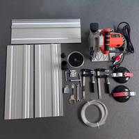 Mini meuleuse d'angle électrique multifonctionnelle pour marbre, carrelage, coude à 90 degrés, nettoyage, découpe, polissage et meulage de pierre