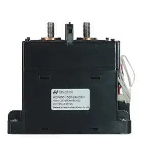 Контактор постоянного тока высокого напряжения 600A 450V 800V 1000V 1500V 12V 24V 48V реле для системы аккумулирования энергии EV HCF600 серии