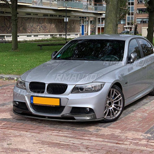 Gloss Black <b>Car</b> Front Bumper Lip Splitter Spoiler <b>Diffuser</b> Body Kits Tuning for BMW 3 Series E90 E91 LCI M Sport 2009-2012 - Product Image 4