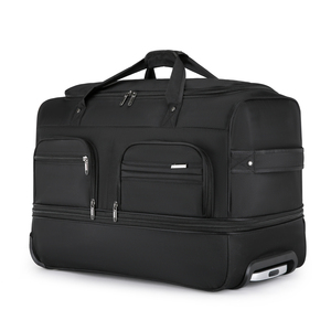 Travel Luggage Waterproof Foldable <strong>Trolley</strong> with Spinner Caster and Tote Handbag Backpack for Easy Mobility - Product Image 6