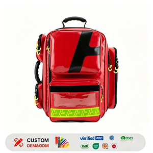 <span class=keywords><strong>Zaino</strong></span> Personalizzato Rosso da 55L per Pronto Soccorso, Impermeabile, per Emergenze e Viaggi, Organizzatore di Medicinali per Studenti di Medicina - Product Image 1