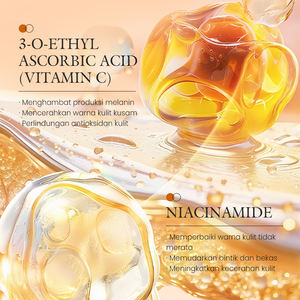 Suero Facial Iluminador con Vitamina C de KORMESIC, Certificado por Bpom, 30 ml, Antioxidante, Aclara el Tono, Reduce las Manchas, Blanqueador - Product Image 3