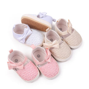 Chaussures de fille adorables, délicates, gracieuses et douces, tendance, classiques, précieuses, avec un nœud, Mary Jane, chaussures de princesse pour bébé fille au printemps et en été - Product Image 3