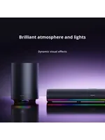 Haut-parleur d'ordinateur sans fil 2-en-1 avec subwoofer, 2 Pro, pour la maison et le bureau, avec éclairage RGB, haut-parleurs Bluetooth pour Xiaomi Youpin Redmi