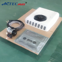 Climatiseur de toit 12V 24V pour bus scolaire et autocar, avec tuyau en cuivre et ailettes en aluminium, pour chauffage et refroidissement de camions