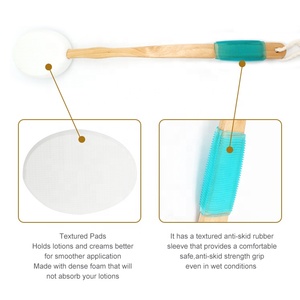 Personalizado de largo alcance con reemplazable adjunta de la loción aplicador de la loción del cuerpo del aplicador <span class=keywords><strong>para</strong></span> volver - Product Image 4