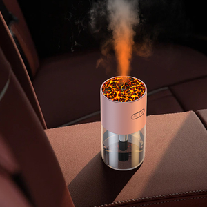 Precio de fábrica, purificador ultrasónico, humidificador de aire, nebulizador Personal, portátil, Mini Usb, Volcán, 7, humidificador de lámpara Led colorido - Product Image 6