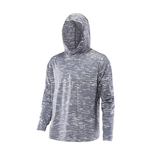 Sweat à capuche de pêche pour homme, personnalisé, élégant, à manches longues, grande taille, séchage rapide, respirant, imperméable, protection UV - Product Image 1