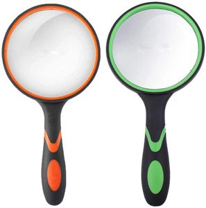Lente d'Ingrandimento Portatile Personalizzata con Logo e Custodia in Pelle, Lente Circolare per Lettura, Regalo Originale - Product Image 1