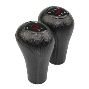 Pomo de palanca de cambios de cuero para coche, 5 velocidades, 6 velocidades, logotipo personalizado, ajuste ergonómico para BMW - Product Image 1