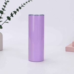 Vaso de Acero Inoxidable de Doble Pared con Aislamiento al Vacío, Tapa para Viaje, Diseño Minimalista en Morado, Rosa y Azul, Ecológico y Antiderrames - Product Image 4