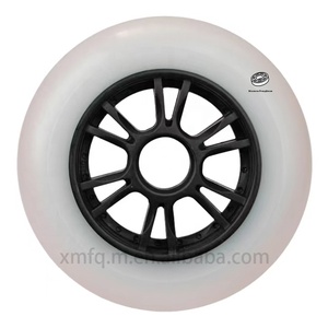 2025 Pro Đua Tốc Độ 110mm SHR 64A 85A độ cứng kép Inline Skate bánh xe hai lớp tốc độ phục hồi cao đua Skate bánh xe - Product Image 6