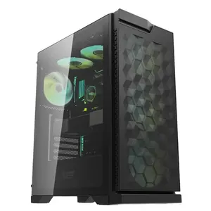 darkFlash Dk361 In Stock support 360 water liquid cooling USB3.0 PC Case Gabinet Gaming Hardware Gaming Computer Case Towers