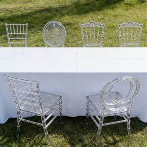 Chaise de mariage moderne en acrylique transparent de luxe pour hôtel, banquet, fête, événement, atelier et salle de sport - Product Image 6