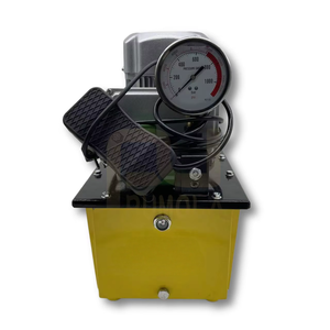 HHB-630E Bomba Hidráulica Portátil de 10000 Psi, 8 Litros, 0.75KW, Motor de Acción Simple - Product Image 2