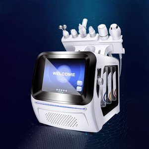 Appareil de beauté professionnel 2026 à 6 poignées pour dermabrasion, peeling, jet d'oxygène, nettoyage facial, microdermabrasion au diamant et aspiration - Product Image 6