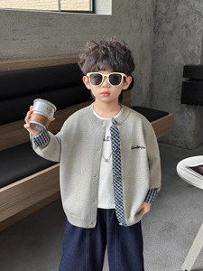 Ensembles de vêtements pour garçons de 8 à <span class=keywords><strong>12</strong></span> <span class=keywords><strong>ans</strong></span>, en coton, pour l'été et l'automne, ensembles de 2 pièces, boutique - Product Image 4