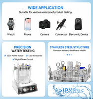 Equipo de Prueba de Inmersión IPX8, Probador de Presión Hidrostática para Pruebas de Laboratorio IEC 60529