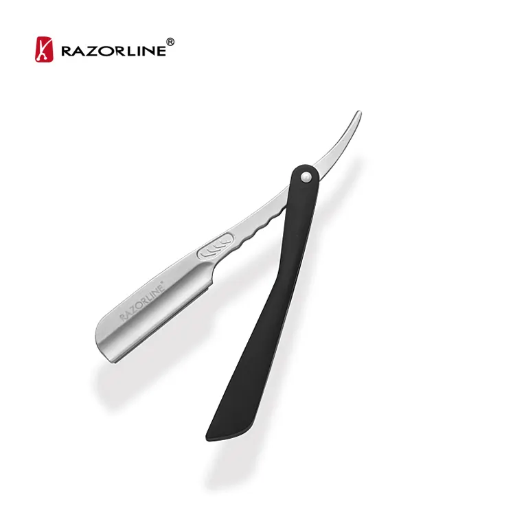 H15P شخصية المقاوم للصدأ مستقيم الحلاقة قطع سكين الحلاقة إزالة الشعر الحلاقة
